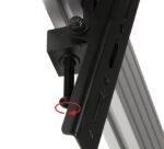 Flat Screen Interface Arms System X Universal Interface  Arms with Tilt - VESA 400, Flat panel mount arm, Black, 70 kg, Rail, 177.8 cm - Image 4