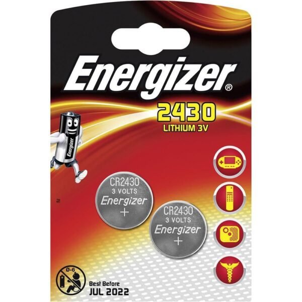 LITHIUM CR2430 2PK CR2430, Single-use battery,  CR2430, Lithium, 3 V, 2 pc(s), Blister