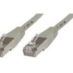 F/UTP CAT5e 1m Grey PVC Outer Shield : Foil screening 4x2xAWG 26 CCA