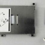 Hard disk drive hardware kit with bracket , screw and cable