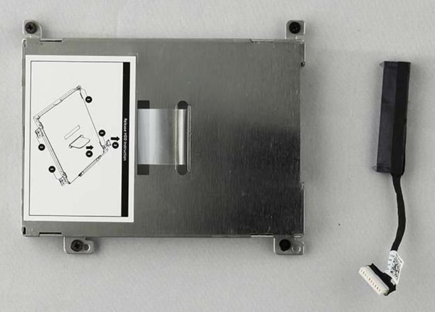 Img_9170296.jpg Hard disk drive hardware kit with bracket , screw and cable - Image 1