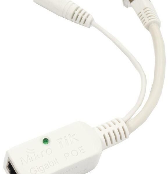 GIGABIT POE INJECTOR RBGPOE, Gigabit Ethernet,  10,100,1000 Mbit/s, 48 V, 2 A, 1 pc(s)
