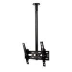 Flat Screen Ceiling Mount With Tilt - 1.5m, Black