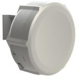 RouterBOARD SXTG with Dual Chain 802.11ac, 13dBi 90 deg 5GHz antenna, 720MHz CPU, 128MB RAM, Gigabit Ethernet, USB, POE, PSU, pole mount
