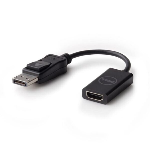 DisplayPort to HDMI 2.0 492-BBXU, 0.2 m, DisplayPort,  HDMI Type A (Standard), Male, Female, Black