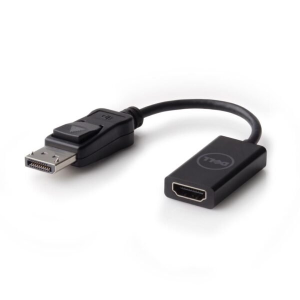 DisplayPort to HDMI 2.0 492-BBXU, 0.2 m, DisplayPort,  HDMI Type A (Standard), Male, Female, Black