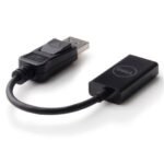 DisplayPort to HDMI 2.0 492-BBXU, 0.2 m, DisplayPort,  HDMI Type A (Standard), Male, Female, Black - Image 2