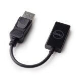 DisplayPort to HDMI 2.0 492-BBXU, 0.2 m, DisplayPort,  HDMI Type A (Standard), Male, Female, Black - Image 3