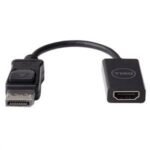 DisplayPort to HDMI 2.0 492-BBXU, 0.2 m, DisplayPort,  HDMI Type A (Standard), Male, Female, Black - Image 4