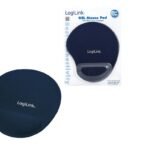 Mouse Pad, Silcon Wrist rest,  204x230x20mm, blue 3mm  natural rubber, blue