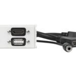 Outlet Panel HDMI, USB, AUD .