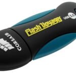 64GB USB 3.0 64GB Voyager V2, 64 GB, USB  Type-A, 3.2 Gen 1 (3.1 Gen 1), 190 MB/s, Cap, Black,Blue