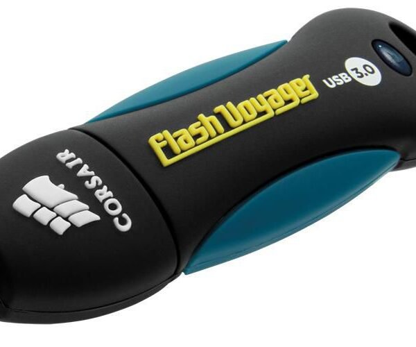 64GB USB 3.0 64GB Voyager V2, 64 GB, USB  Type-A, 3.2 Gen 1 (3.1 Gen 1), 190 MB/s, Cap, Black,Blue