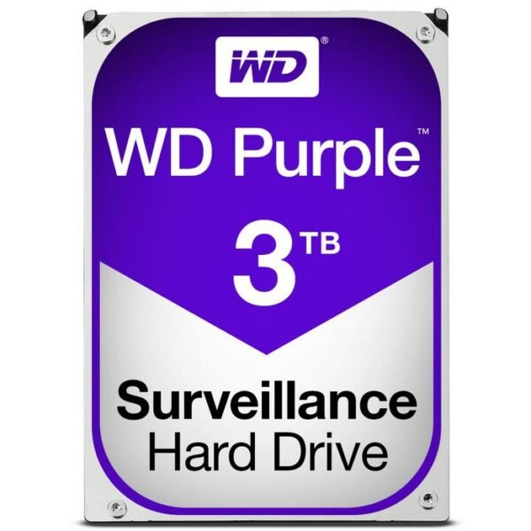 WD Purple 3TB 24x7 Purple, 3.5", 3000 GB, 5400  RPM