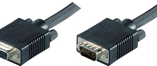 Full HD SVGA HD15 Extension 3m Extension cable, Black Resolution : 1920 x 1080p, Double Shielded