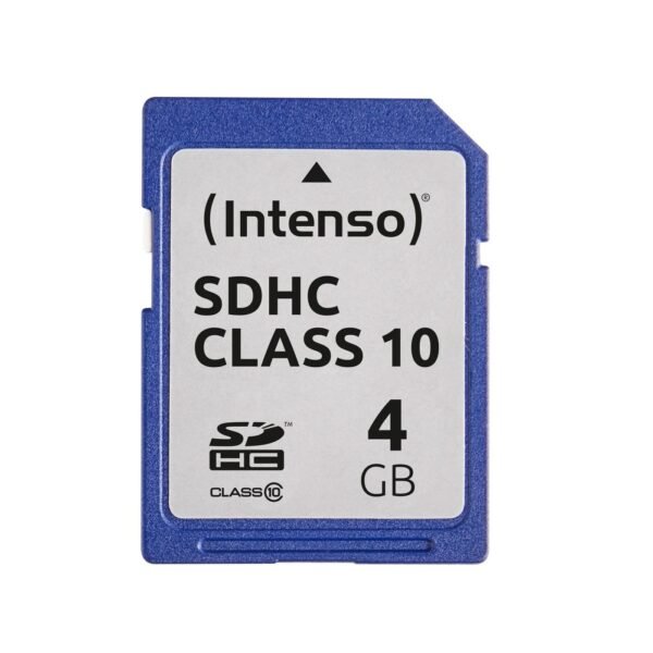 SDHC-Card 4GB, Class 10 4GB SDHC, 4 GB, SDHC, Class  10, 20 MB/s, 12 MB/s, Black