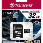 SDHC Micro UHS-1 32GB Class 10 Incl. Adapter for SD format