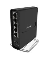 hAP ac? WLAN access point  Power over Ethernet (PoE)  Black Dual-Band 802.11ac Access Point with 5x1000-T Ethernet and USB