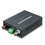 1-Channel 4-in-1 Video over Gigabit Fiber(ST) converter up to 20KM, a pair include Tx & Rx in package (TVI/CVI/AHD/CVBS)