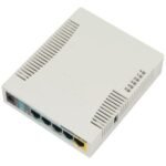RouterBOARD 951Ui-2HnD with 600Mhz CPU, 128MB RAM, 5xLAN, built-in 2.4Ghz 802b/g/n 2x2 two chain wireless with integrated antennas,