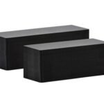 PVC Blank matt long cards,  50x150mm - Pack of 100 cards