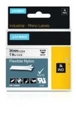 RHINO Flexible Nylon 24 mmx5,5 Black on White