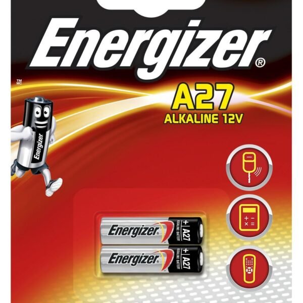 ALKALINE A27 2PK EN-639333, Single-use  battery, A27, Alkaline, 12 V, 2 pc(s), 23 mAh