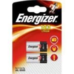 CR123/CR123A single Use 2 pack 3.0V Lithium 2St.
