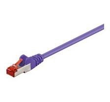 Img_9281297-1 F/UTP CAT6 0.5m Purple PVC Outer Shield : Foil screening 4x2xAWG 27 CCA - Image 1