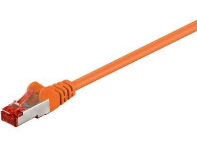Img_9281301.jpg F/UTP CAT6 10m Orange PVC Outer Shield : Foil screening 4x2xAWG 27 CCA - Image 1