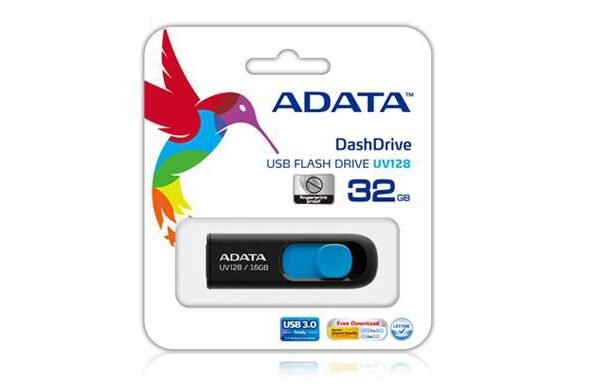 128GB USB 3.2 Gen1 UV128 Black/Blue