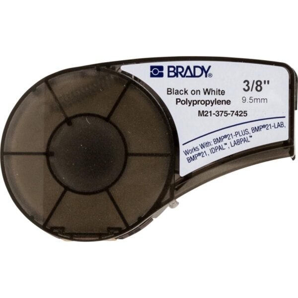 Polypropylene tape for M211  M210 BMP21-PLUS BMP21-LAB  BMP21 Black on White