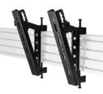 Flat Screen Interface Arms System X Universal Interface  Arms with Tilt - VESA 200, Flat panel mount arm, Black, 70 kg, Rail, 200 x