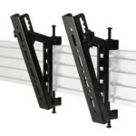 Flat Screen Interface Arms System X Universal Interface  Arms with Tilt - VESA 200, Flat panel mount arm, Black, 70 kg, Rail, 200 x