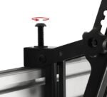 Flat Screen Interface Arms System X Universal Interface  Arms with Tilt - VESA 200, Flat panel mount arm, Black, 70 kg, Rail, 200 x - Image 3