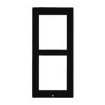 IP Verso - Frame for surface  installation, 2 modules -  black