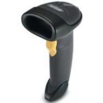 LS2208 Black with Stand USB  Kit: 1D Only Scanner, USB  Cable, Stand retail, laser, standard range incl.: USB cable, stand