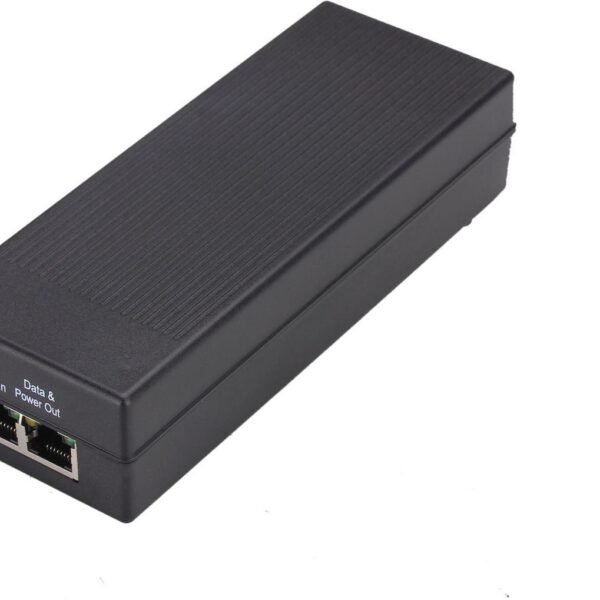 15.4W 802.3af PoE Injector UK 100-240V, 50-60Hz, 48V DC, Maximum speed rate: 1000Mbps, Transmission distance: 100m