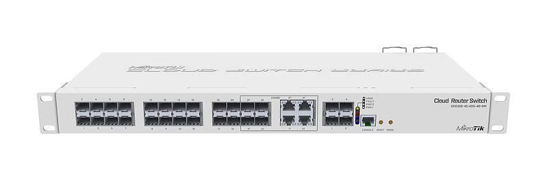 Img_9364182.jpg Cloud Router Switch 328-4C-20S with 800 MHz CPU, 512MB RAM, 24x SFP cages, 4xSFP+ cages, - Image 1