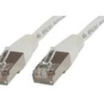 F/UTP CAT5e 2m White PVC Outer Shield : Foil screening 4x2xAWG 26 CCA