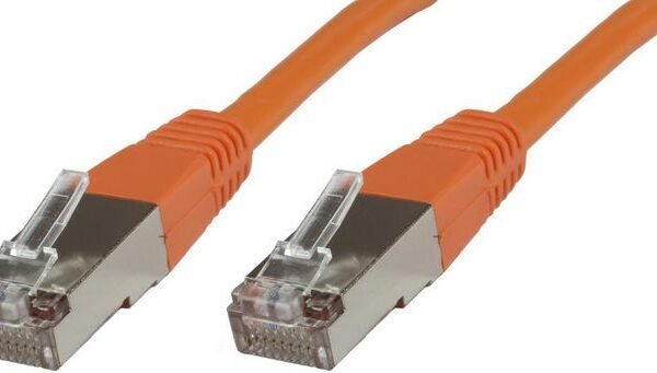 F/UTP CAT6 2m Orange PVC Outer Shield : Foil screening 4x2xAWG 27 CCA