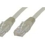 U/UTP CAT5e 0.5M Grey PVC Unshielded Network Cable, 4x2xAWG 26 CCA