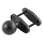 BALL D-SIZE 2.25", FLAT 2.5" CLAMP BASE