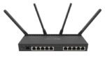 RB4011iGS+5HacQ2HnD-IN 10x1000-T, 1xSFP+, Dual Band  802.11ac Wi-Fi, Desktop Case