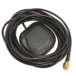 GPS antenna w/SMA connector ACGPSA, 26 dBi, Black, 46.5  mm, 46.5 mm, 12.5 mm, 35 g