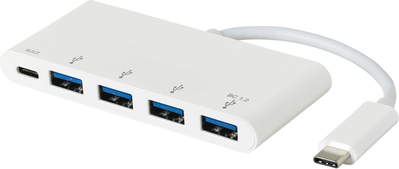 Img_9405893.jpg USB-C Charging Hub 4 x USB3.0 ports + USB-C Charging port - Image 1