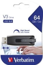 Verbatim V3 - USB 3.0 Drive 64 GB - Black - Image 4