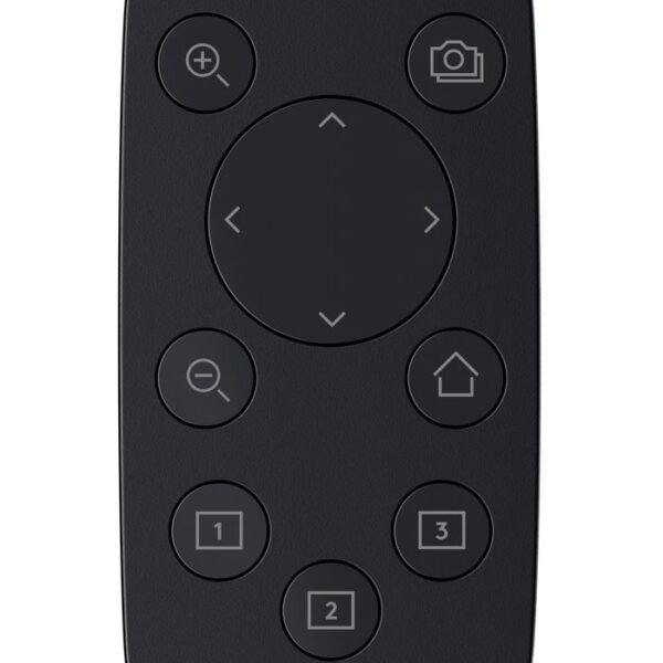 SPARE PTZ Pro 2 Remote 993-001465, Webcam, RF  Wireless, Press buttons, Black
