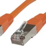 F/UTP CAT6 3m Orange PVC Outer Shield : Foil screening 4x2xAWG 27 CCA