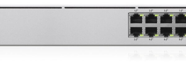 UniFi 16-Port PoE Managed  L2/L3 Gigabit Ethernet  (10/100/1000) Power over Ethernet (PoE) 1U Silver UniFi UniFi 16-Port PoE,